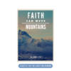 ★英文聖經★【福音海報】Faith Can Move Mountains Matthew 17:20 NIV：圖片 2