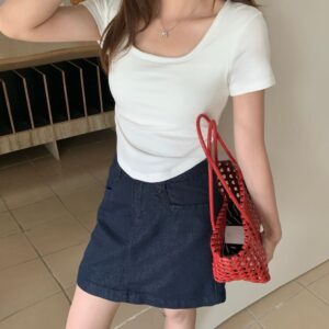 AM家 超舒服短版U領 Bra Top (多色可選)
