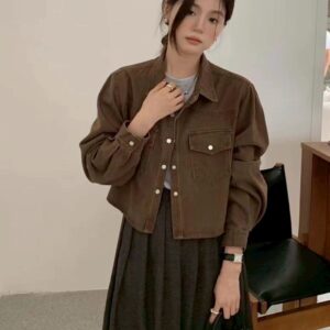 AM家 爆款洗水牛仔外套