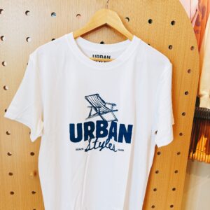 URBAN STYLES x AM家 美式大學潮TEE 夏日度假白Tee